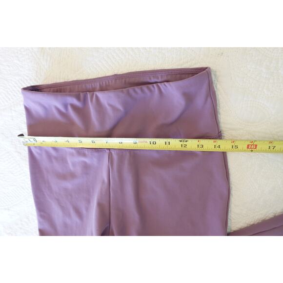 Gottex size Medium Mauve / Bootcut Leggings Yoga Pants Medium - Picture 4 of 5